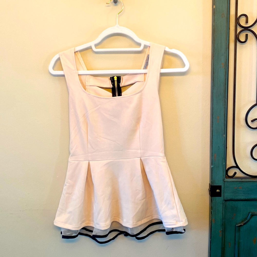 Charlotte Russe size small peplum